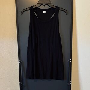 Old Navy Black Scoop Neck Tank Top